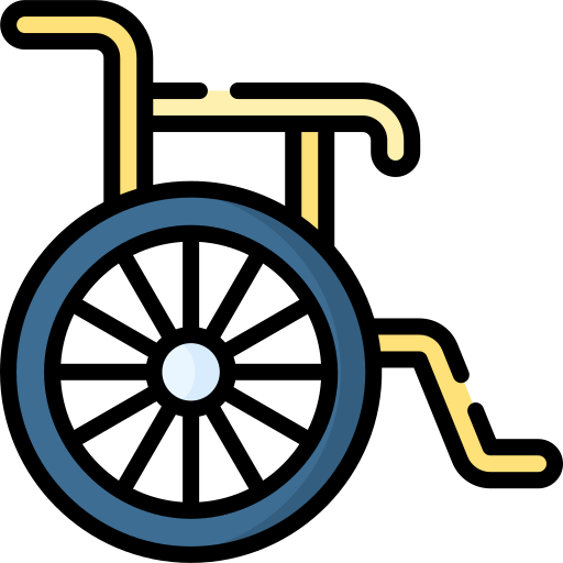 Инвалидная коляска Special Lineal color иконка