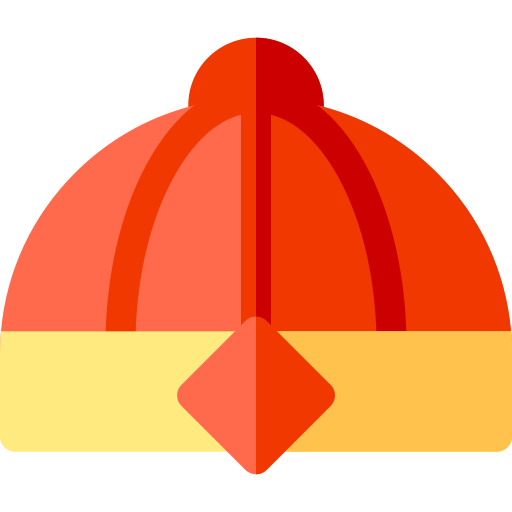 중국 모자 Basic Rounded Flat icon