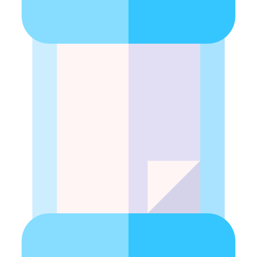 Gauze bandage Basic Straight Flat icon