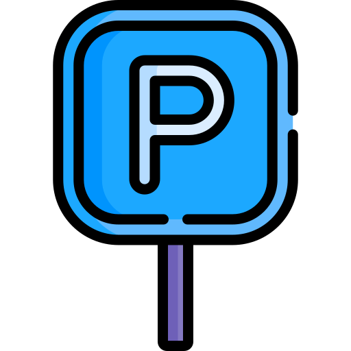 Free parking Special Lineal color icon