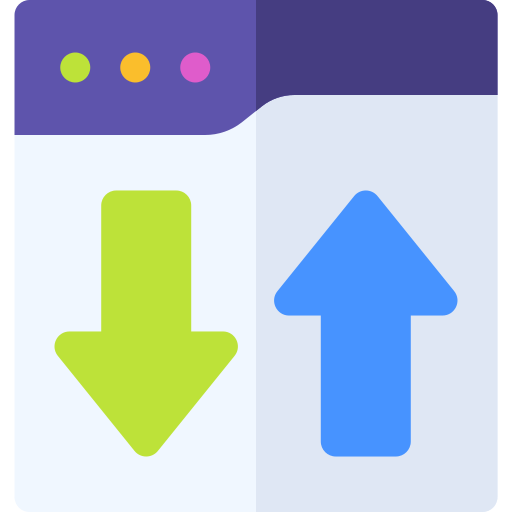 partage Basic Rounded Flat Icône