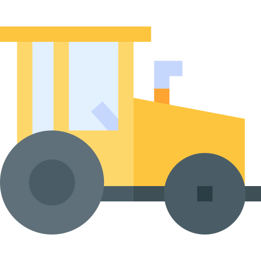 tractor Basic Straight Flat icono
