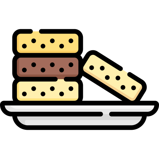 Shortbread Special Lineal color icon