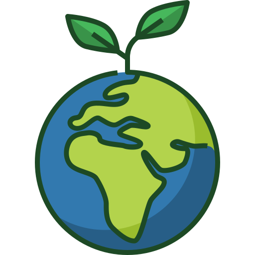 terra verde Generic Outline Color icona