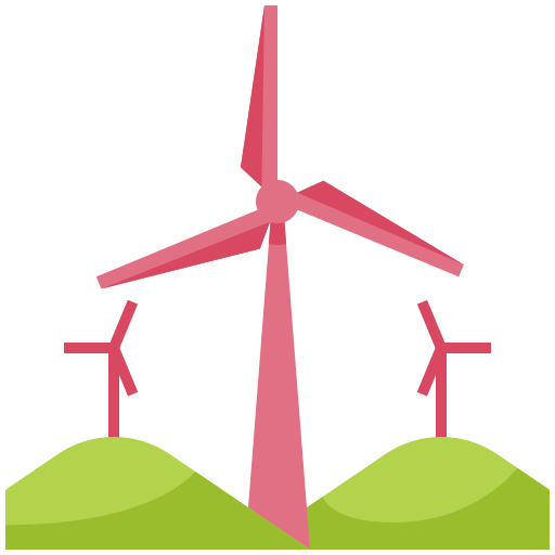 energia eolica Generic Flat icona