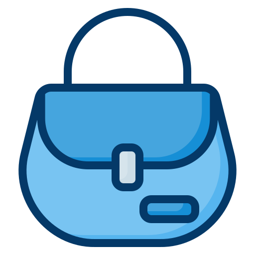 sac femme Generic Blue Icône