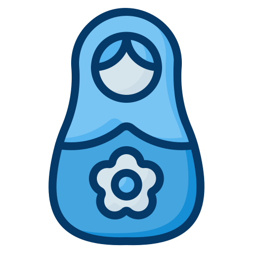 matryoshka Generic Blue icono