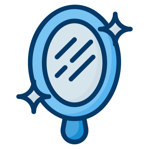 spiegel Generic Blue icoon