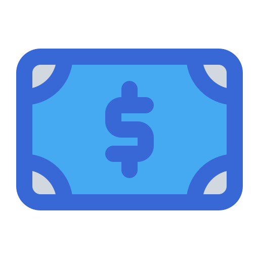 dollar Generic Blue Icône