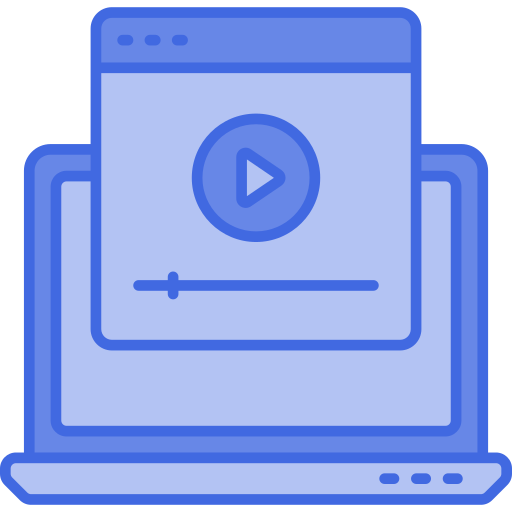 Видео маркетинг Generic Blue иконка