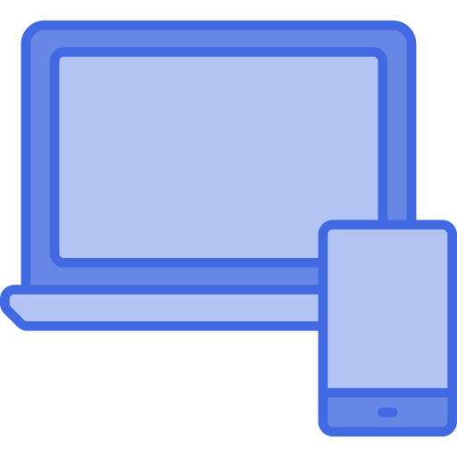 dispositivos receptivos Generic Blue icono
