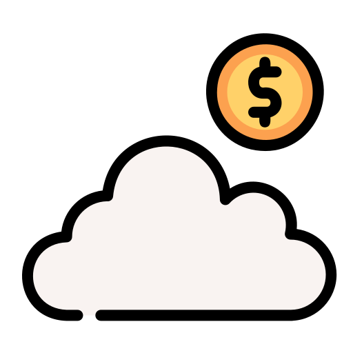 cloud banking Generic Outline Color icon