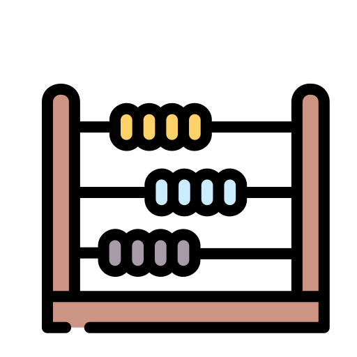 Abacus Generic Outline Color icon