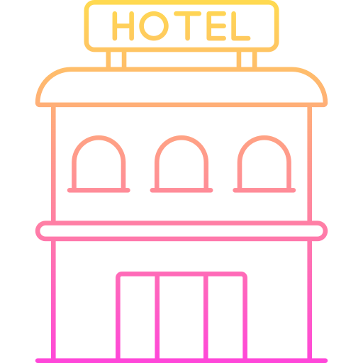 hotel Generic Gradient icon