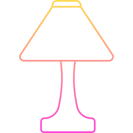 테이블 램프 Generic Gradient icon
