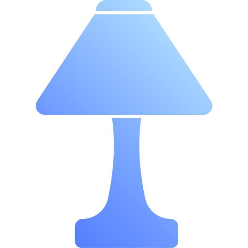 lâmpada de mesa Generic Flat Gradient Ícone