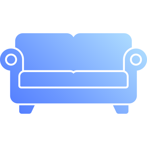 Couch Generic Flat Gradient icon