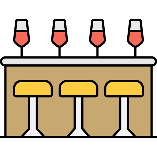bancone da bar Generic Outline Color icona