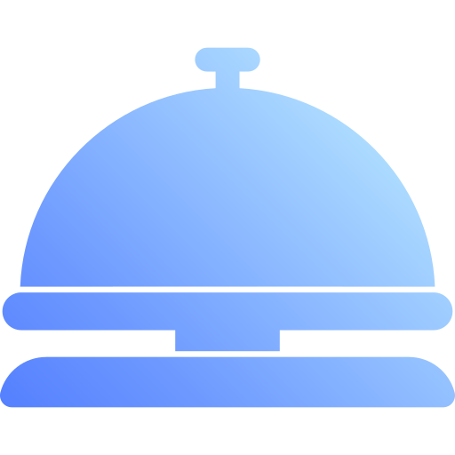 Reception bell Generic Flat Gradient icon