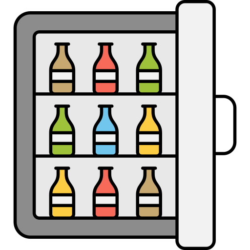 Minibar Generic Outline Color icon