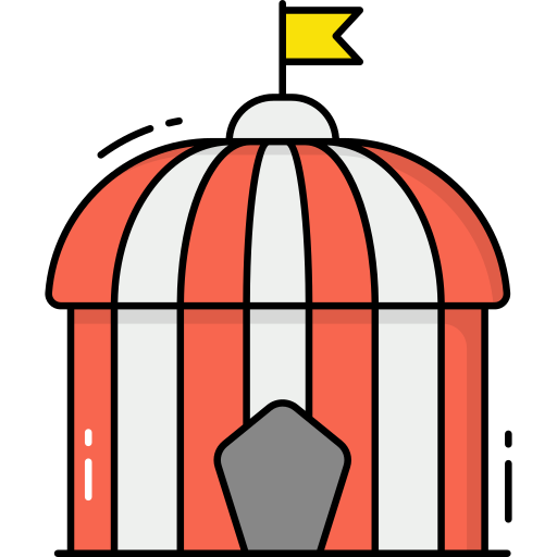 Amusement park Generic Outline Color icon