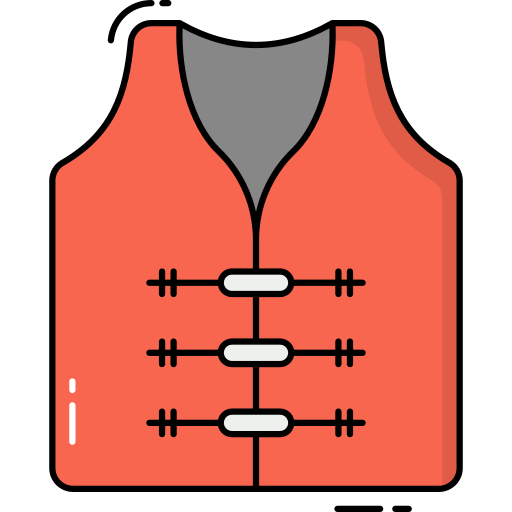 Lifesaver vest Generic Outline Color icon