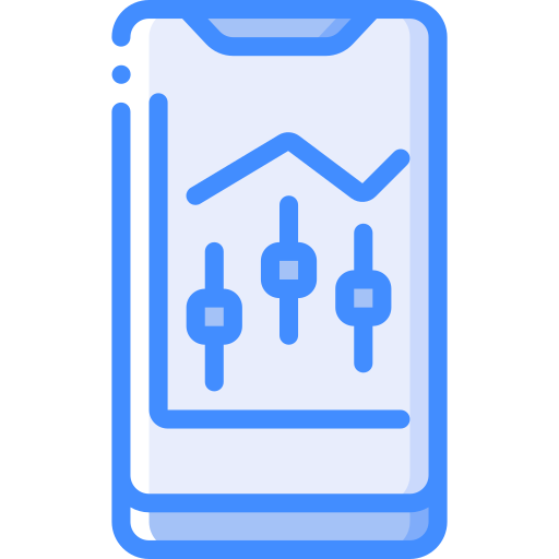 app bolsa de valores Basic Miscellany Blue Ícone
