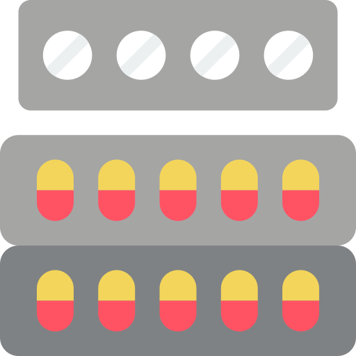 pigułki Basic Miscellany Flat ikona