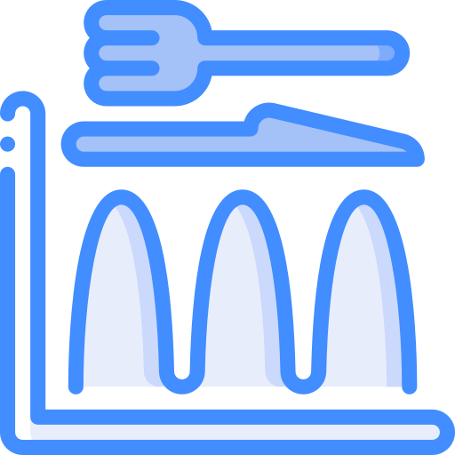 Graph Basic Miscellany Blue icon