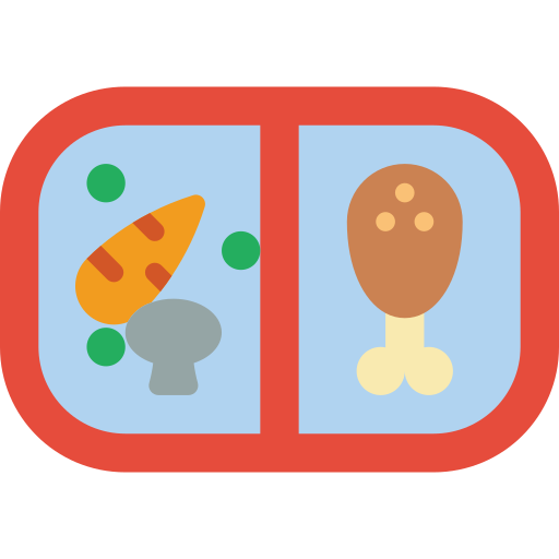 Ready meal Basic Miscellany Flat icon