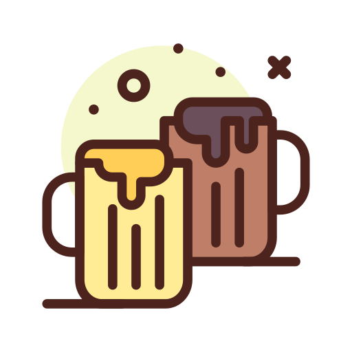 bier Darius Dan Lineal Color icoon