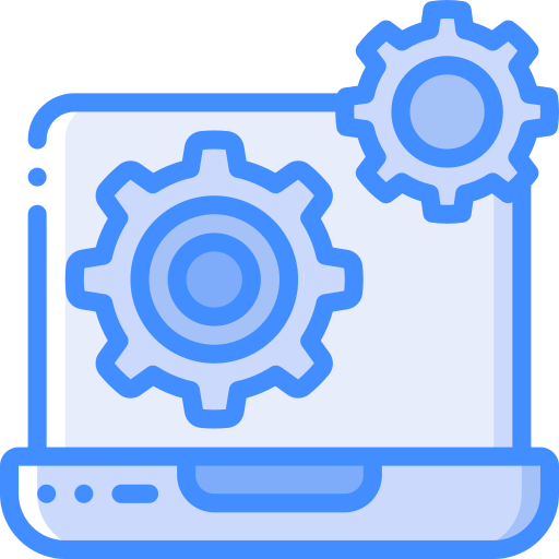 노트북 Basic Miscellany Blue icon