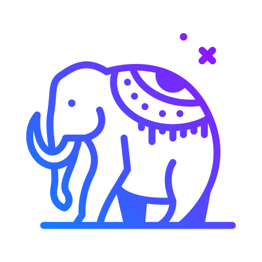 elefant Generic Gradient icon