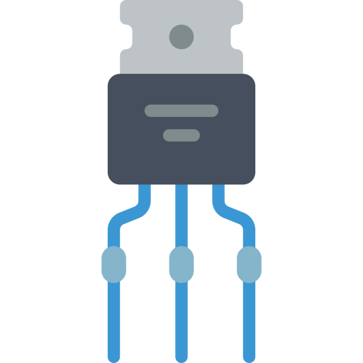 transistor Basic Miscellany Flat icona