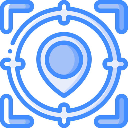 punto de mira Basic Miscellany Blue icono