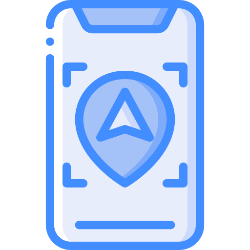 smartphone Basic Miscellany Blue icon