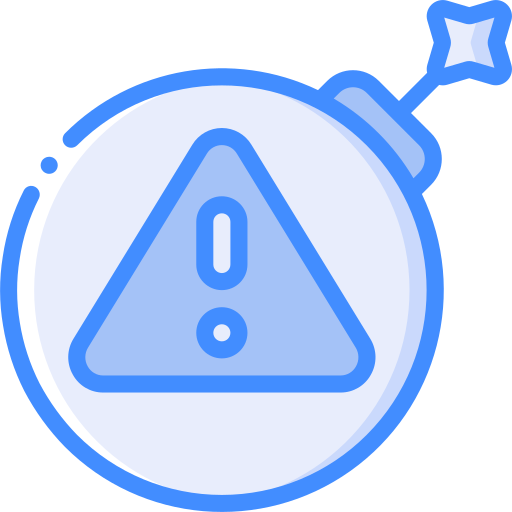 爆弾 Basic Miscellany Blue icon