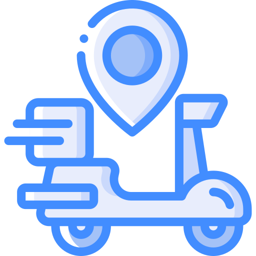 Moped Basic Miscellany Blue icon