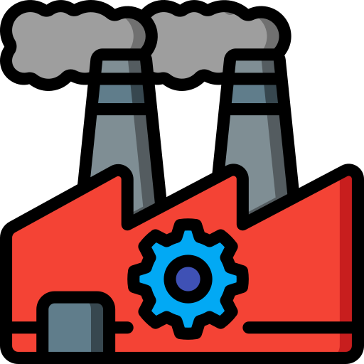 Factory Basic Miscellany Lineal Color icon