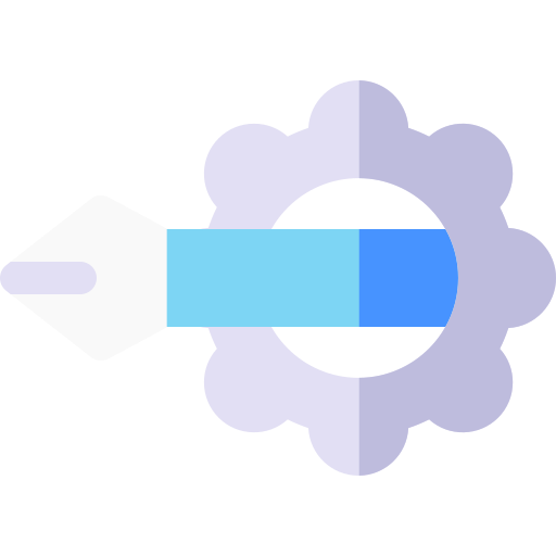 processo criativo Basic Rounded Flat Ícone