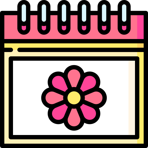 primavera Special Lineal color icono