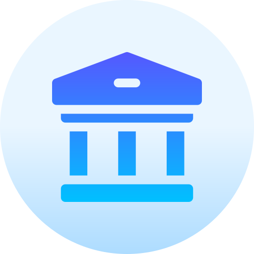 banco Basic Gradient Circular icono