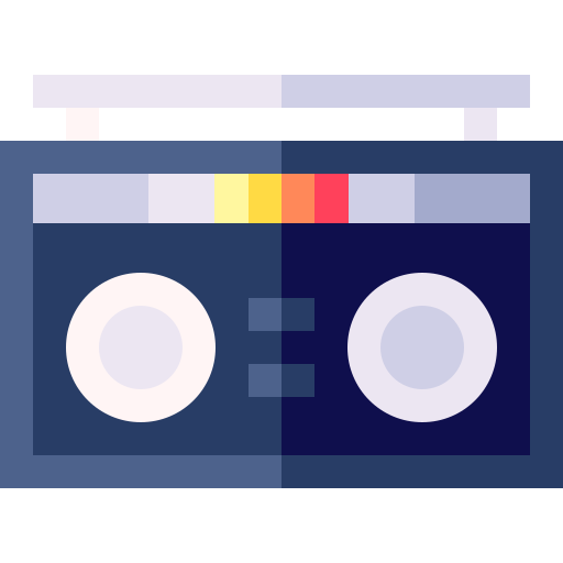 boombox Basic Straight Flat icono