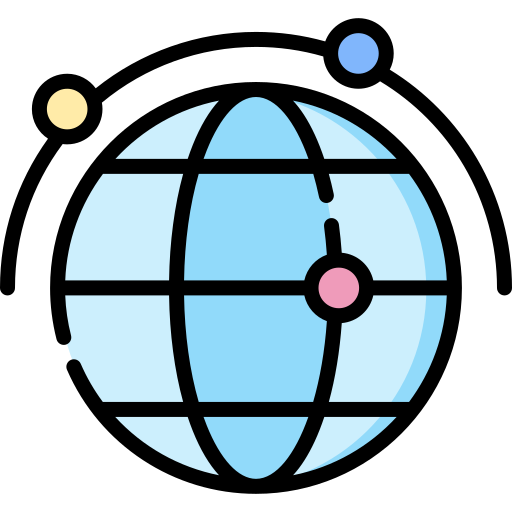 Глобус Special Lineal color иконка