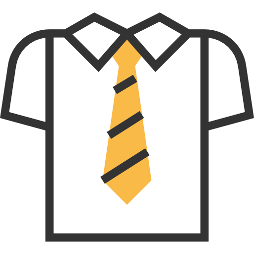 Shirt Meticulous Yellow shadow icon
