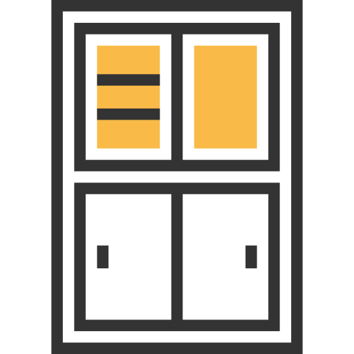 Lockers Meticulous Yellow shadow icon