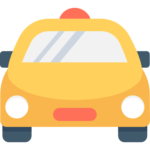 Taxi Flat Color Flat icon