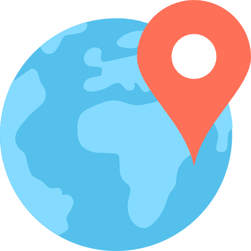 Earth globe Flat Color Flat icon
