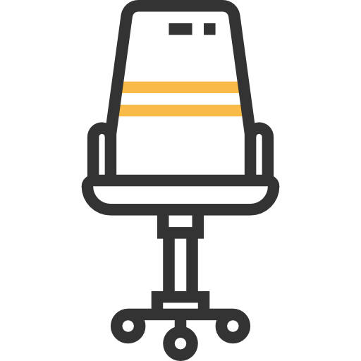 stuhl Meticulous Yellow shadow icon