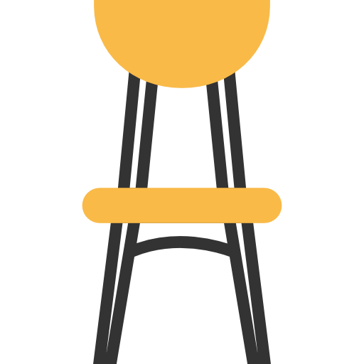 cadeira Meticulous Yellow shadow Ícone
